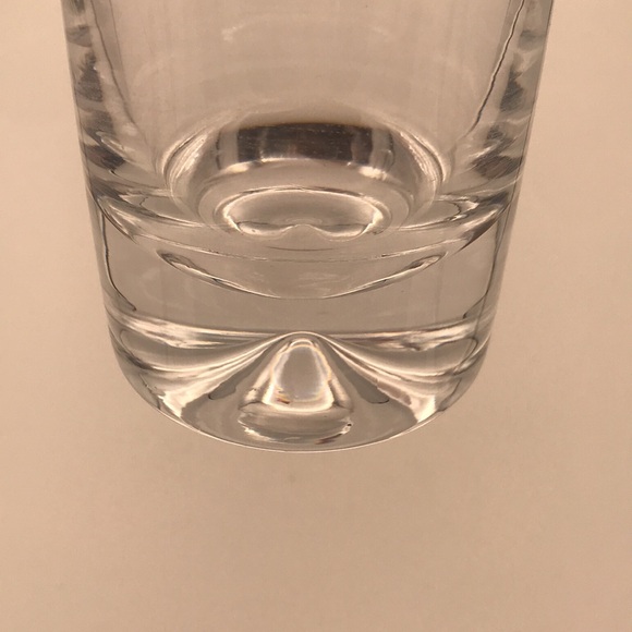 VTG Glass Martini Cocktail Pitcher Decanter Carafe w/Thick Glass Bottom Base - Picture 3 of 5